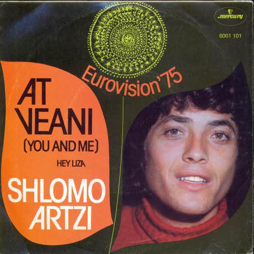 Artzi Shlomo - At veani (Eurov. 1975)