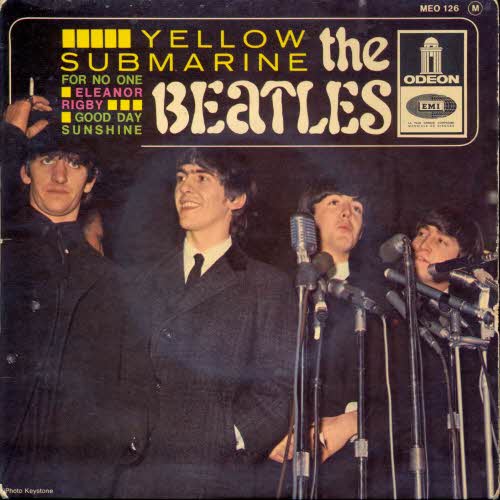Beatles - Yellow Submarine (EP-FR)