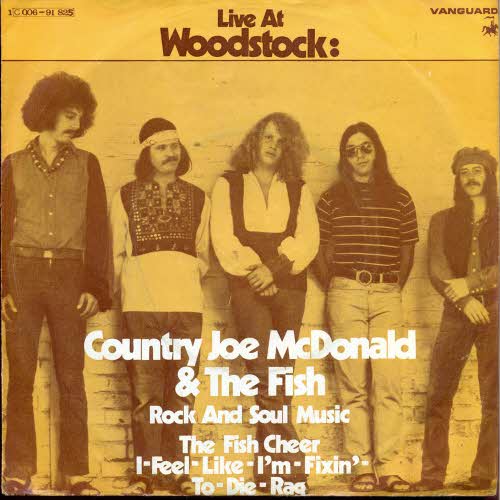Country Joe McDonald & The Fish - Live at Woodstock