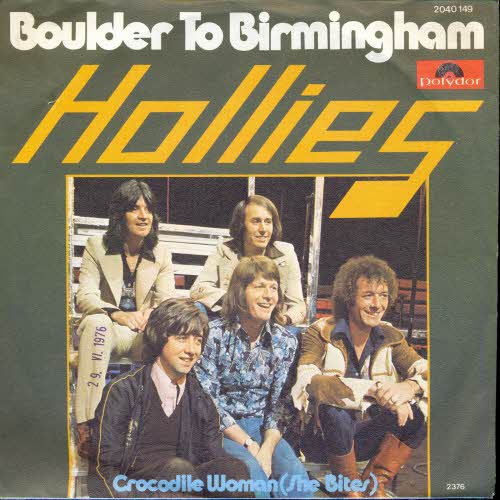 Holies - Boulder to Birmingham (sterr. Pressung)