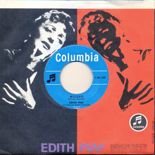 Piaf Edith - zwei Ihrer grssten Hit auf einer Single!! (KLC)