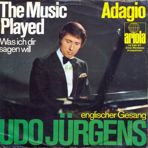 Jrgens Udo - #The Music Played (Was ich dir sagen will)