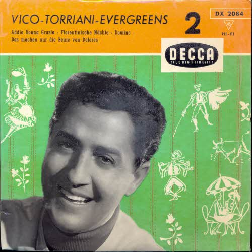 Torriani Vico - Evergreens 2 (EP-oranger Balken)