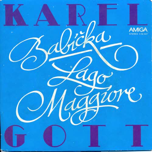 Gott Karel - Babicka (AMIGA - nur Cover)