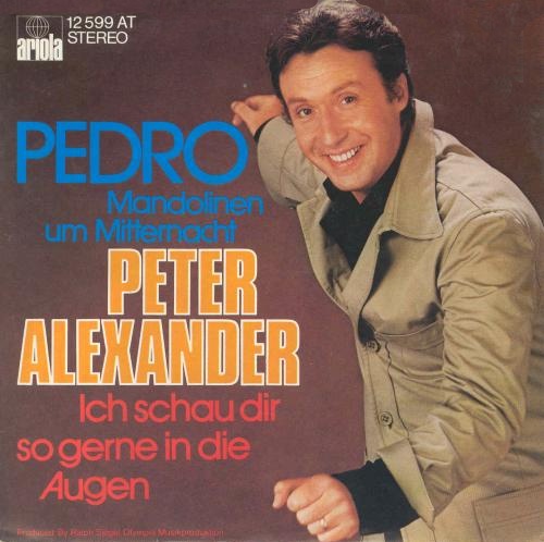 Alexander Peter - Pedro (Mandolinen um Mitternacht) (nur Cover)