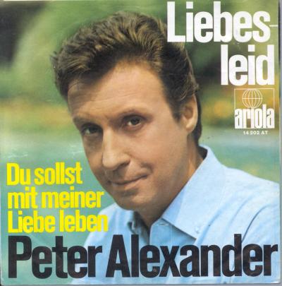 Alexander Peter - Liebesleid (nur Cover)