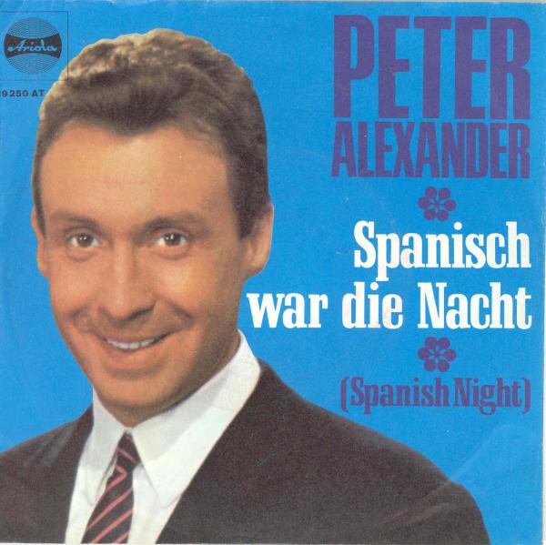 Alexander Peter - Spanisch war die Nacht (blaues Cover)
