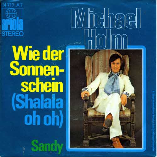 Holm Michael - Wie der Sonnenschein (nur Cover)