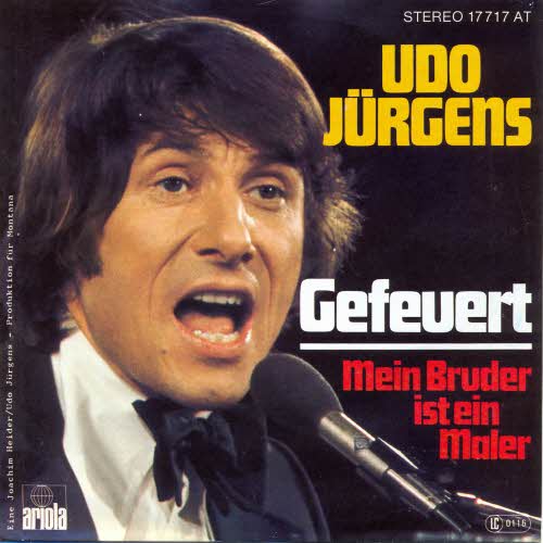Jrgens Udo - Gefeuert (nur Cover)