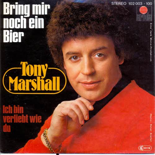 Marshall Tony - Bring mir noch ein Bier (nur Cover)