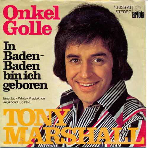 Marshall Tony - Onkel Golle (nur Cover)
