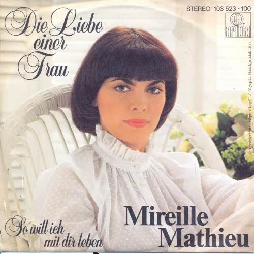 Mathieu Mireille - Die Liebe einer Frau (nur Cover)