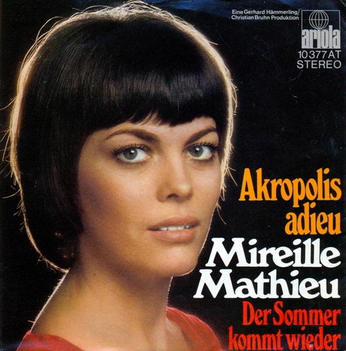 Mathieu Mireille - Akropolis adieu (nur Cover)