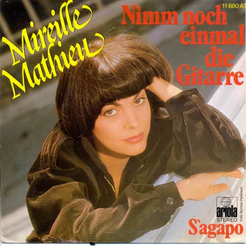Mathieu Mireille - Nimm noch einmal die Gitarre (nur Cover)