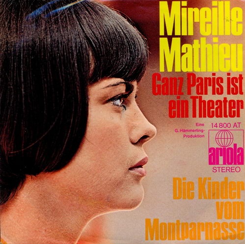 Mathieu Mireille - Ganz Paris ist ein Theater (nur Cover)