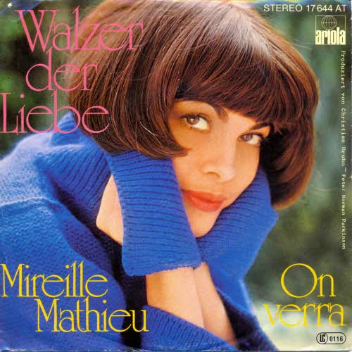Mathieu Mireille - Walzer der Liebe (nur Cover)