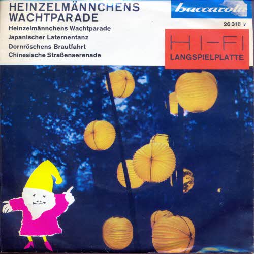 Baccarola EP Nr. 26316 - Heinzelmnnchens Wachtparade