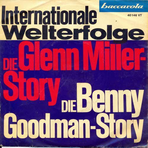 Baccarola EP Nr. 40 146 - Glenn Miller / Benny Goodman-Story