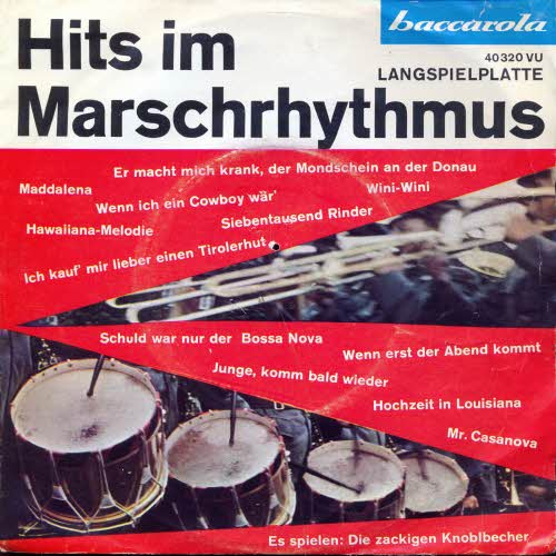 Baccarola EP Nr. 40320 - Hits im Marsch-Rhythmus 1. Folge