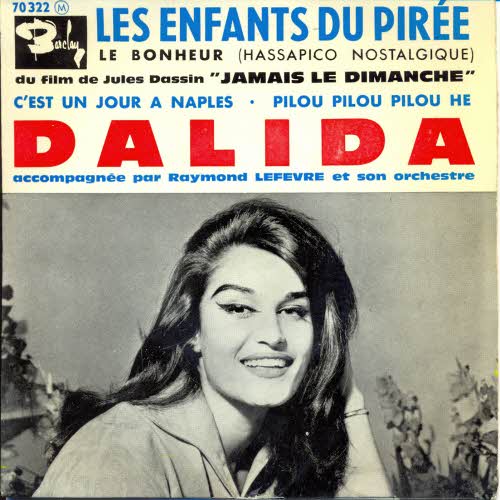 Dalida - wunderschne franz. EP (70322)