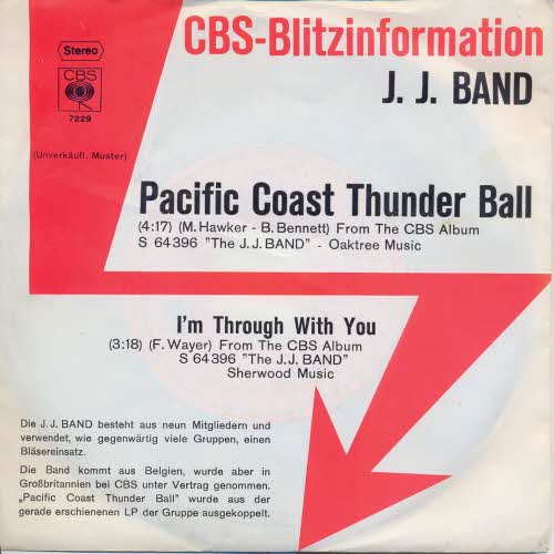 J.J.Band - Pacific coast thunder ball (PROMO)