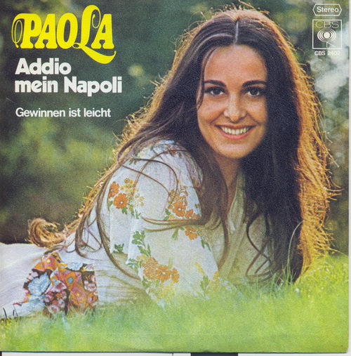 Paola - Addio mein Napoli (nur Cover)
