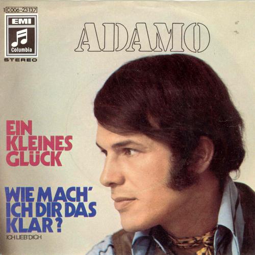 Adamo - Ein kleines Glck (nur Cover)