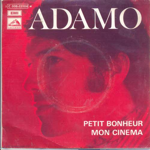 Adamo - Petit bonheur (franz. Pressung)