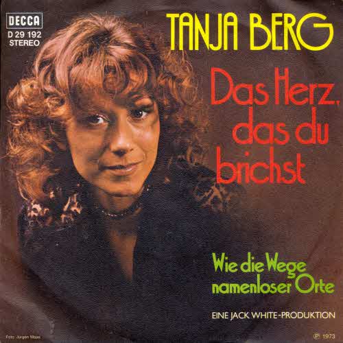 Berg Tanja - Das Herz, das du brichst (nur Cover)