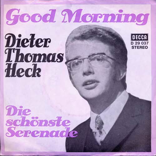Heck Dieter Thomas - Good morning