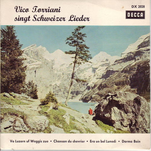 Torriani Vico - singt Schweizer Lieder (EP-weisses Cover)