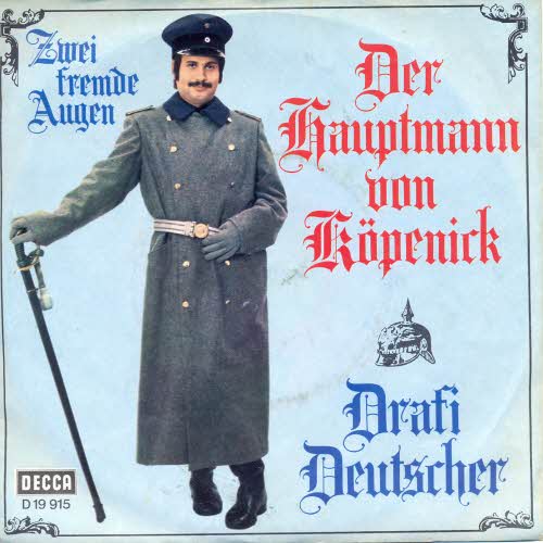 Deutscher Drafi - Der Hauptmann von Kpenick (nur Cover)