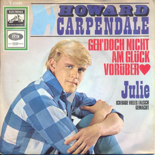 Carpendale Howard - Geh' doch nicht am Glck vorber (nur Cover)