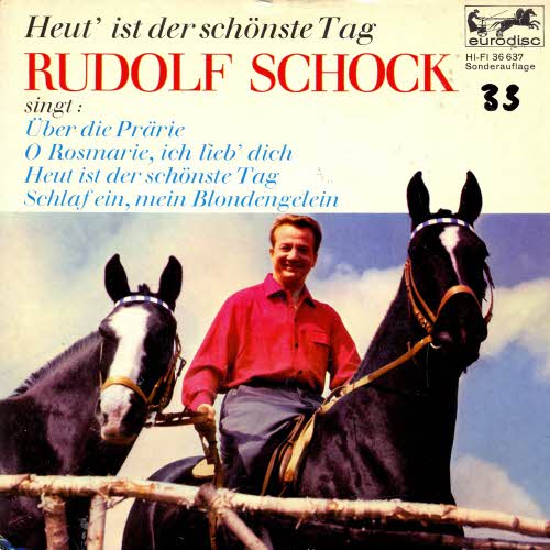 Schock Rudolf - Heut' ist der schnste Tag (EP)