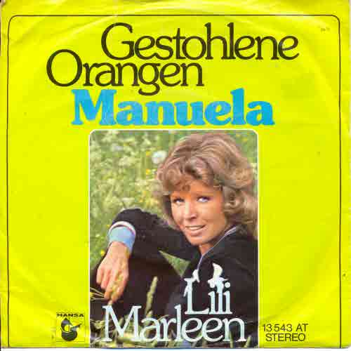 Manuela - Gestohlene Orangen (nur Cover)