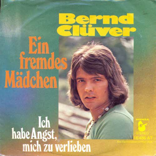 Clver Bernd - Ein fremdes Mdchen (nur Cover)