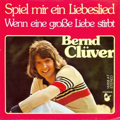 Clver Bernd - Spiel mir ein Liebeslied (nur Cover)