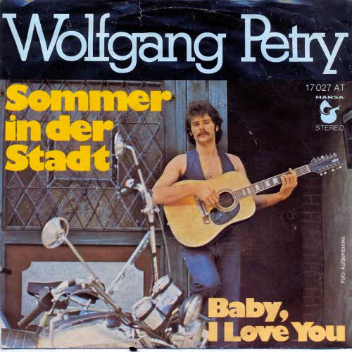 Petry Wolfgang - Sommer in der Stadt (nur Cover)