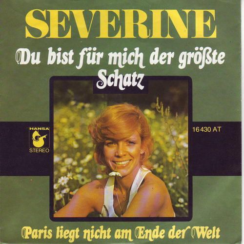 Severine - Du bist fr mich der grsste Schatz (nur Cover)