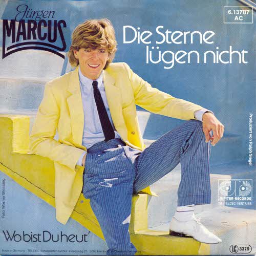 Marcus Jrgen - Die Sterne lgen nicht (nur Cover)