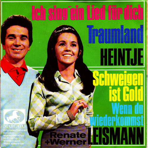 Heintje / R. + W. Leismann - je 2 Hits (EP)