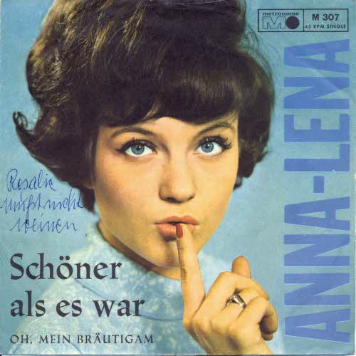 Anna-Lena - Schner als es war (nur Cover)