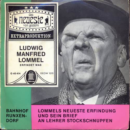 Lommel Ludwig Manfred - #erfindet was (EP)