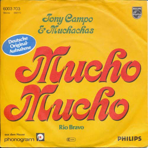 Campo Tony & Muchachos - Mucho mucho (dt.ges.)