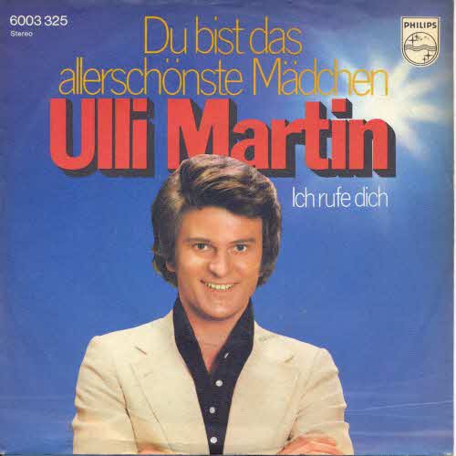 Martin Ulli - Du bist das allerschnste Mdchen (Cover)