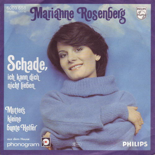 Rosenberg Marianne - #Schade, ich kann dich nicht lieben