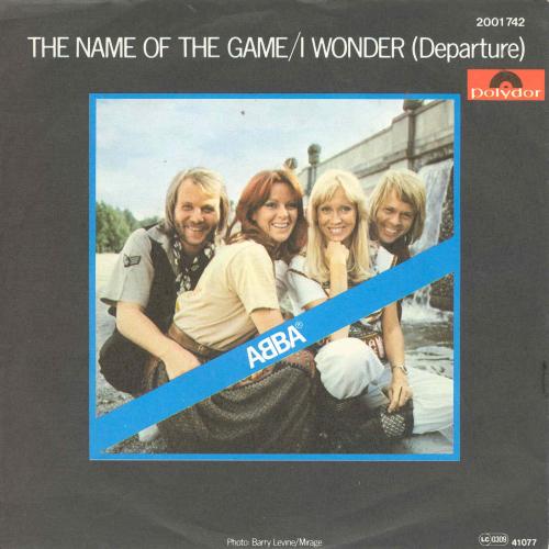 Abba - The name of the game (schweiz. Pressung)
