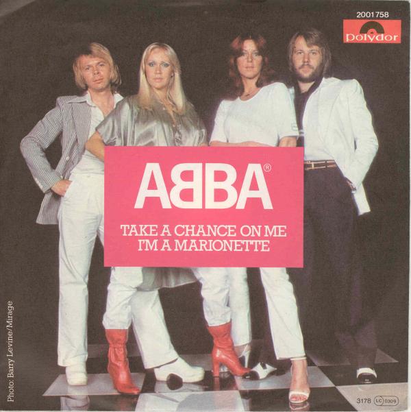 Abba - Take a chance on me (schweiz. Pressung)