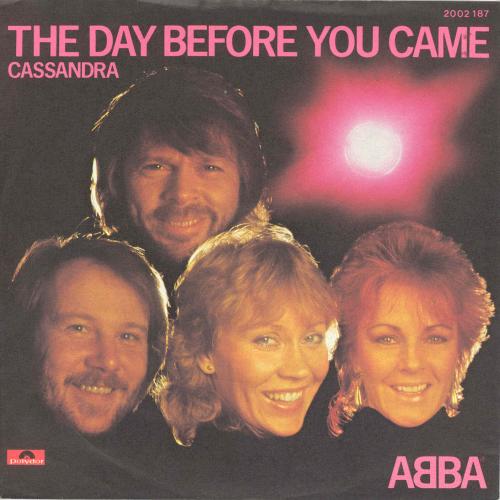 Abba - The day before you came
