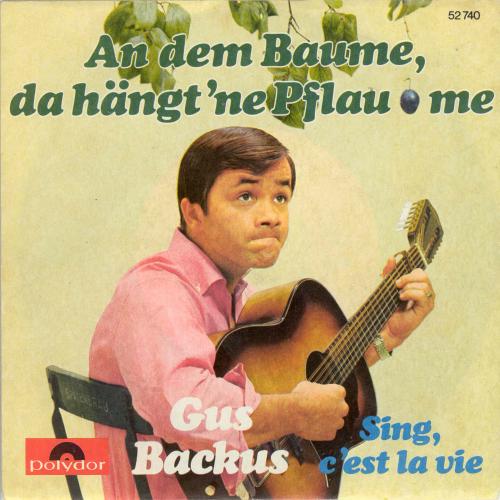 Backus Gus - An dem Baume hngt 'ne Pflaume (nur Cover)